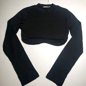 Womensgirls long sleeve top halter